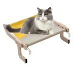 Cama Suspensa Rede Para Gatos -  Montagem em Madeira