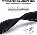 Guia Retrátil para Cachorro 3-5m com Trava de Segurança – Linha Premium para Passeios