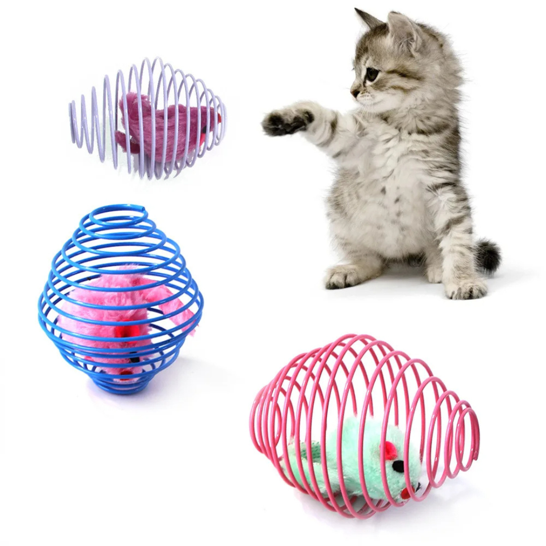 Brinquedo Mola Elástica para Gatos - StretchBall - imagem 3