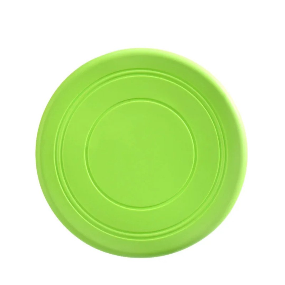 Disco Frisbee Voador Pet de Silicone para Cachorros