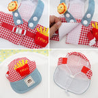 Kit Peitoral com Guia e  Boné para Passeios para Cães e Gatos