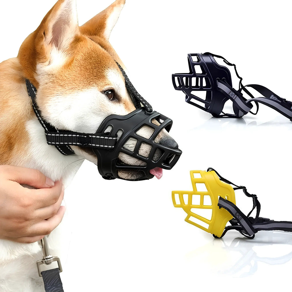 Focinheira Respirável Ultra Macia para Cachorros
