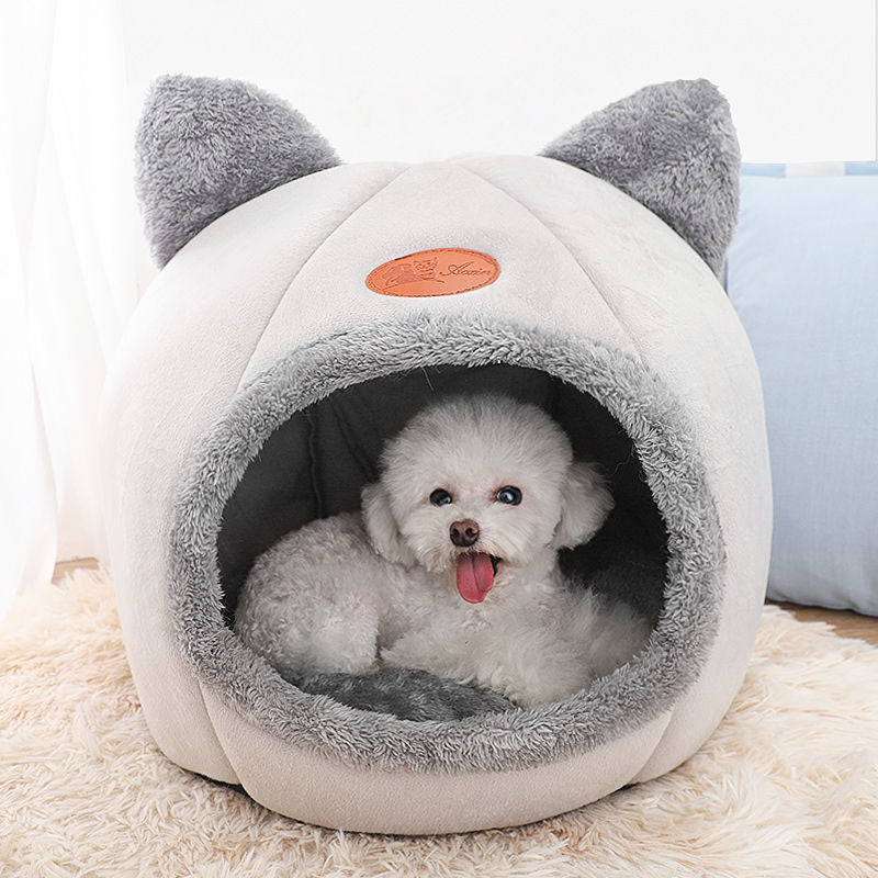 Cama Toca para Cachorro e Gato Macia CozyDen™