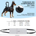 Suporte Sling Apoio para Cachorros com Dificuldade de Caminhar Lesão - Arnês
