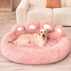 Cama Anti Ansiedade em Formato de Pata para Cachorro e Gato - Pet Pawzy™