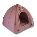 Cama Toquinha Pet Iglu Luxo com Almofada Removível para Cães e Gatos – CozyIglu™