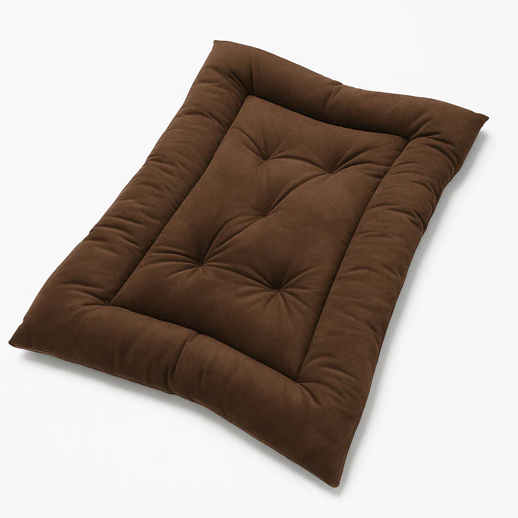 Colchão Pet Luxo com Capitonê  – Conforto Macio e Sofisticação em Várias Cores