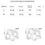 Mochila Pet com Peitoral e Guia Para Animais - Conforto e Praticidade para Passeios