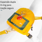 Mochila Pet com Peitoral e Guia Para Animais - Conforto e Praticidade para Passeios