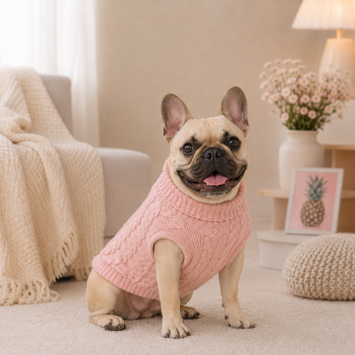 Suéter de Lã Premium - WinterPaws para Cães - imagem 4
