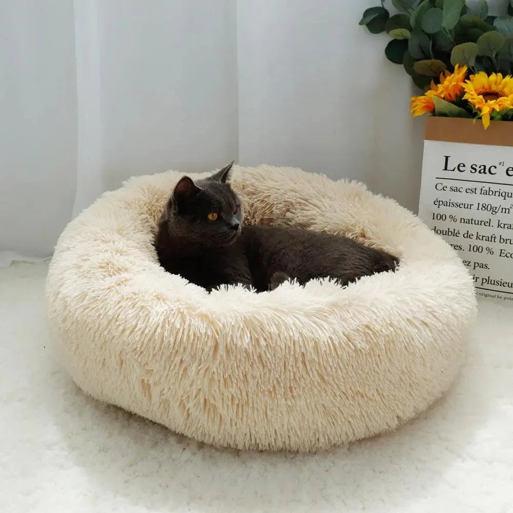 Caminha de Pelúcia para Cachorro e Gato RelaxPet Barkify™