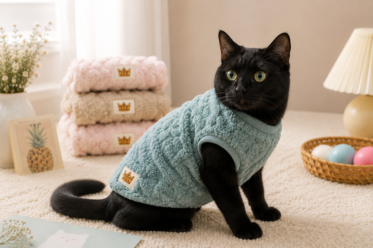 Suéter de Lã Fashion - SoftMeow para Gatos - imagem 3
