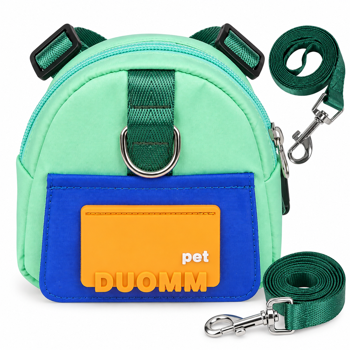 Mochila Pet com Peitoral e Guia Para Animais - Conforto e Praticidade para Passeios
