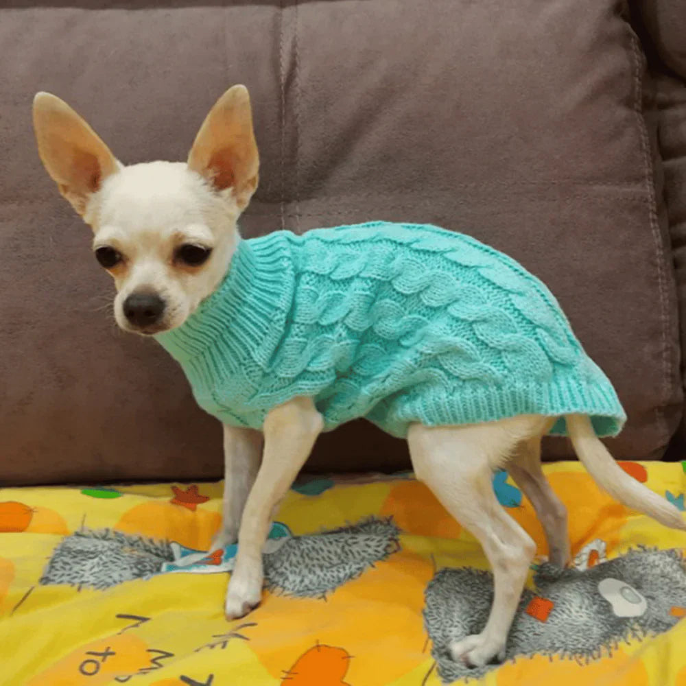 Suéter de Lã Premium - WinterPaws para Cães - imagem 14