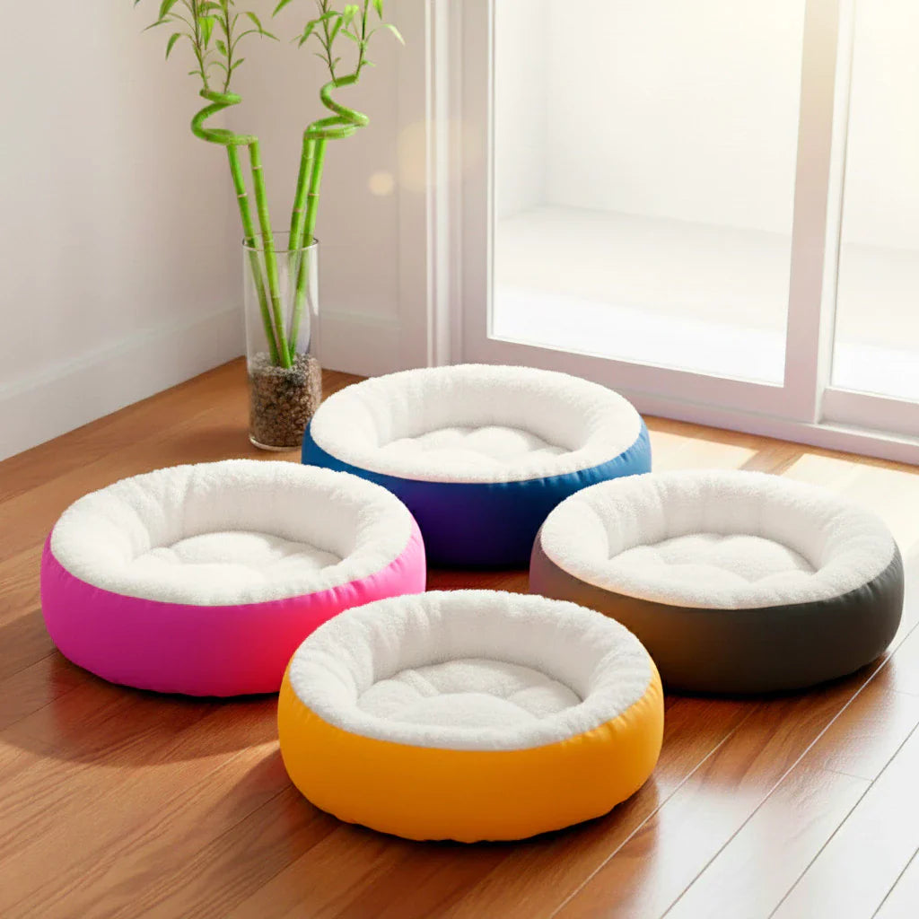 Cama Sherpa para Cachorro e Gato Macia Lavável e Quentinha
