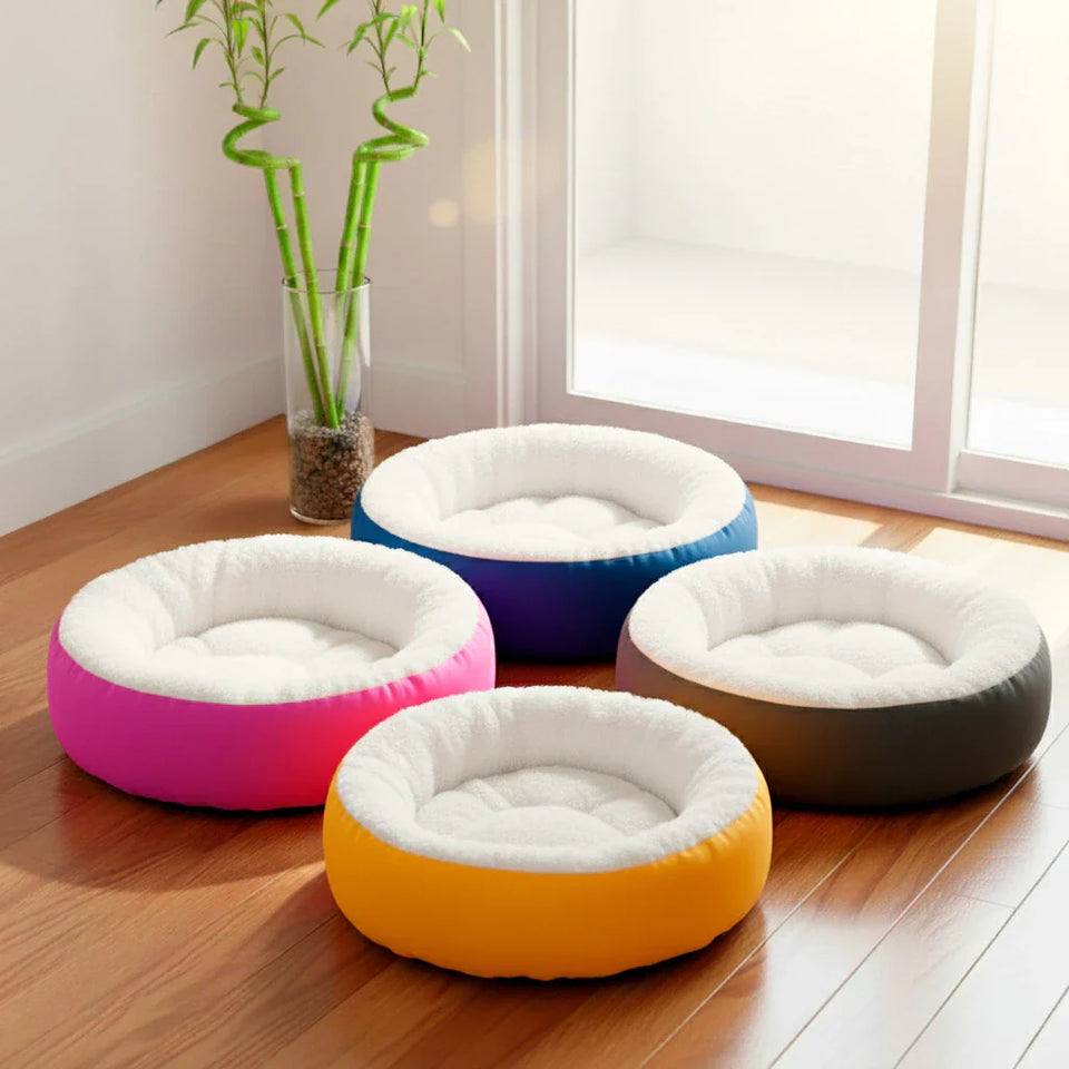 Cama Sherpa para Cachorro e Gato Macia Lavável e Quentinha